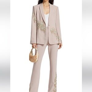 New cinq a sept embellished blazer